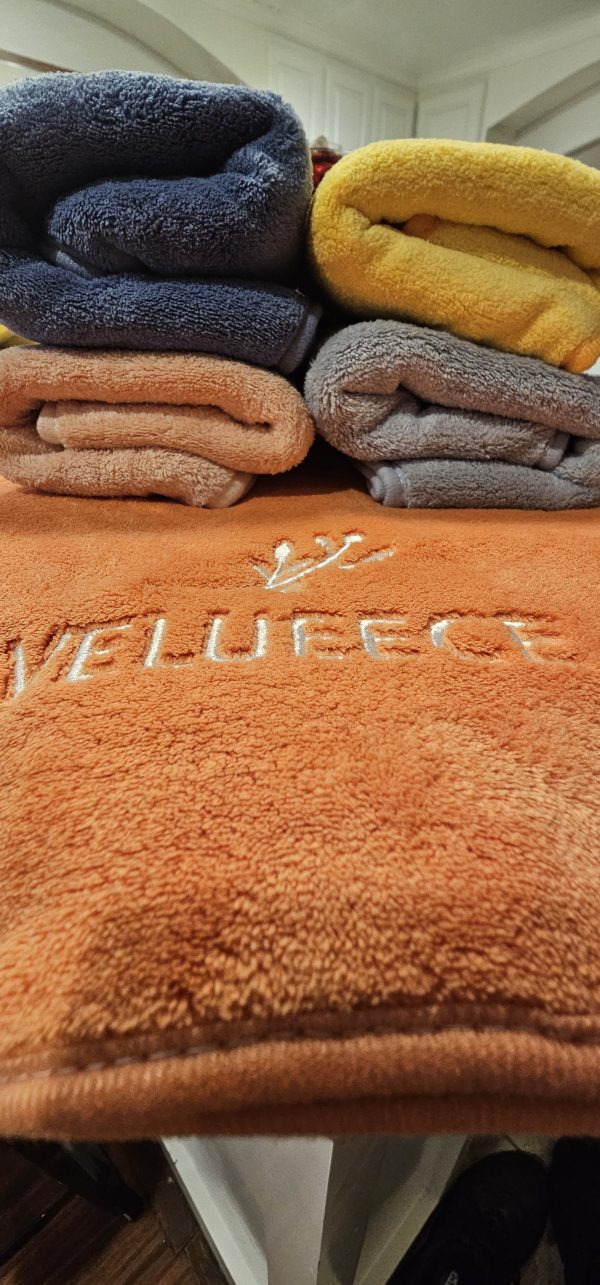 Bath Towels Set (Peach)